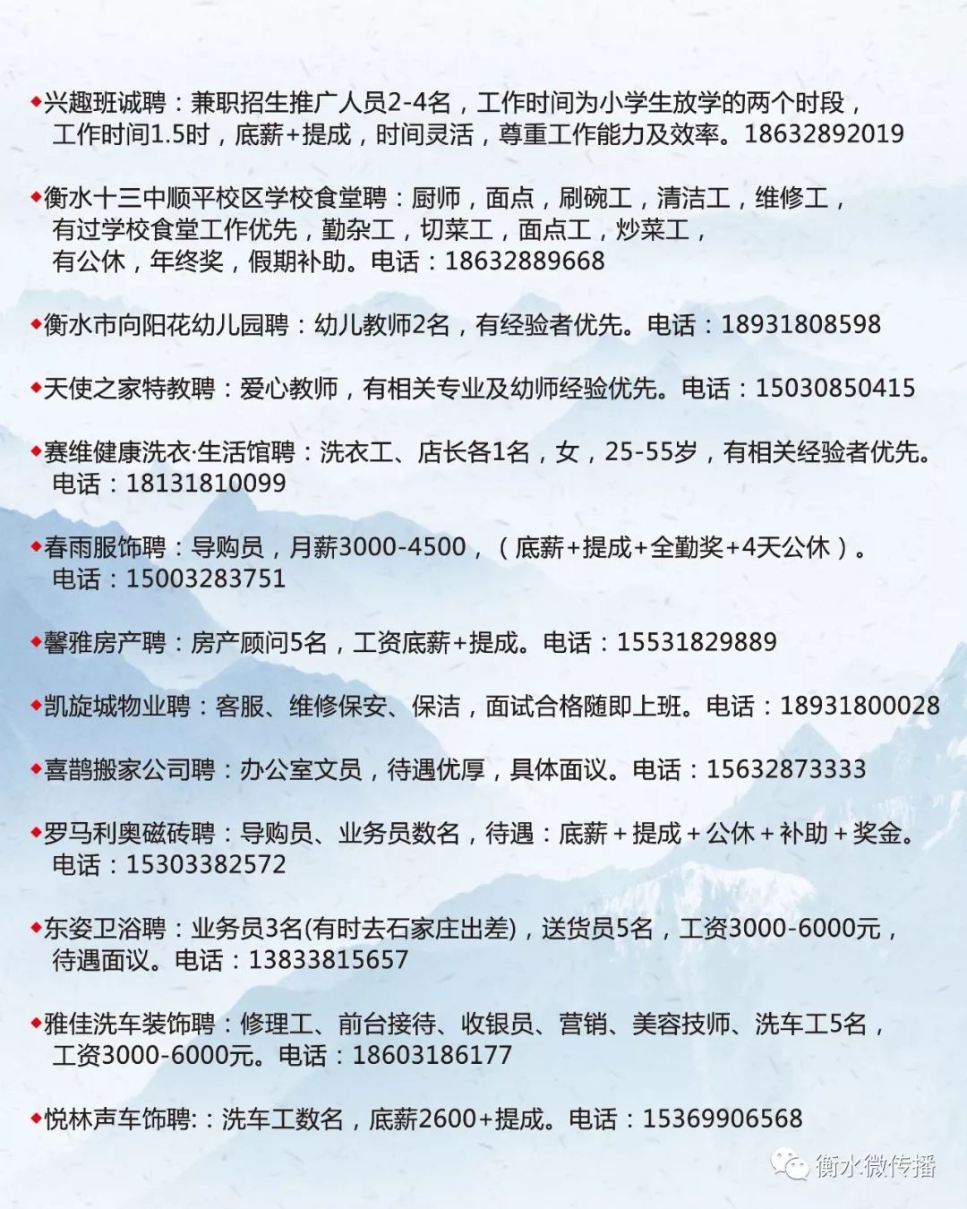 云南楚雄招聘网最新招聘信息及动态